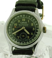 Oris pointer calendar pilot’s watch circa 1940
